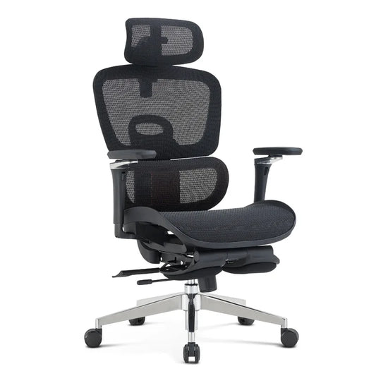 Ergonomischer Bürostuhl – Atmungsaktiver Komfort mit Lendenstütze für Zuhause, Gaming und Büro